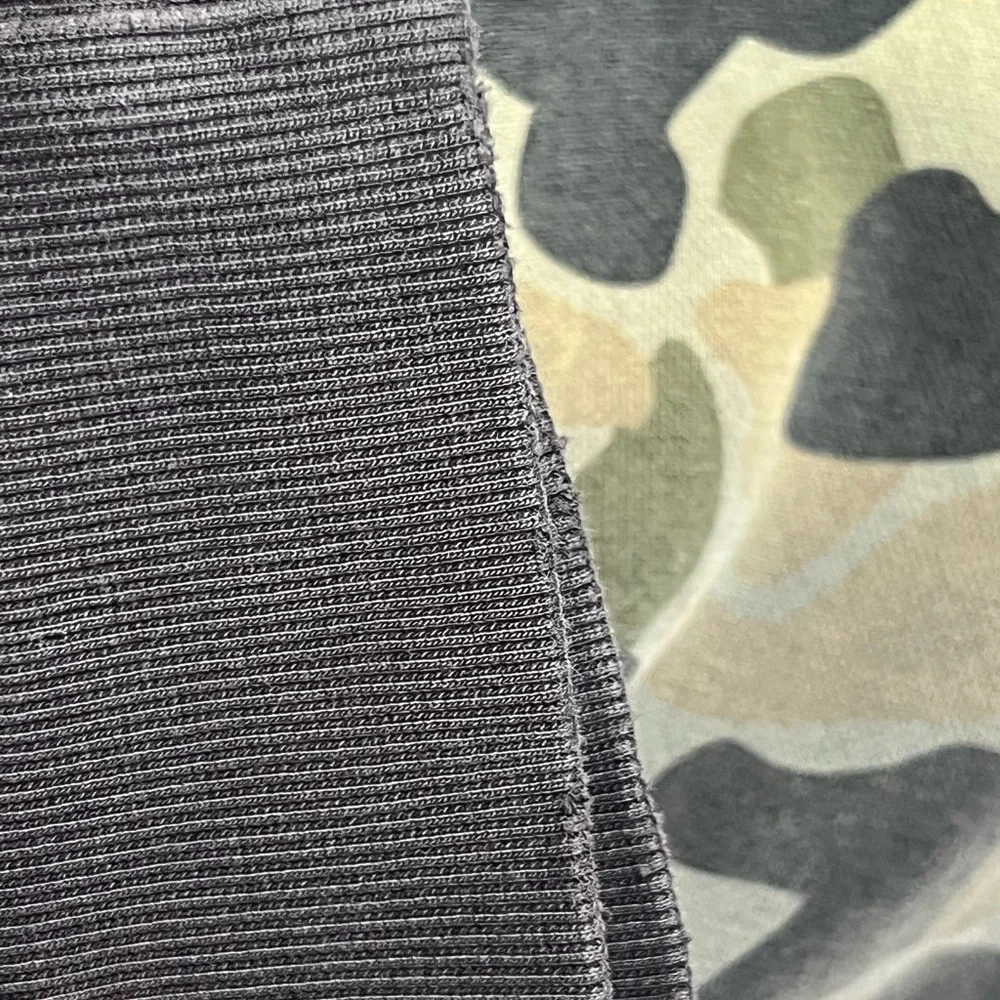Adidas Camo Hoodie Size S Men's Green Trefoil Firebird Logo Dip Dyed